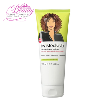 Twisted Sista Curl Activator Cream – 7.5oz Define, Hydrate & Enhance Natural Curls