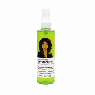 twisted sista 30 second curl spray revive define hydrate curls frizz control soft bouncy natural hair refresh