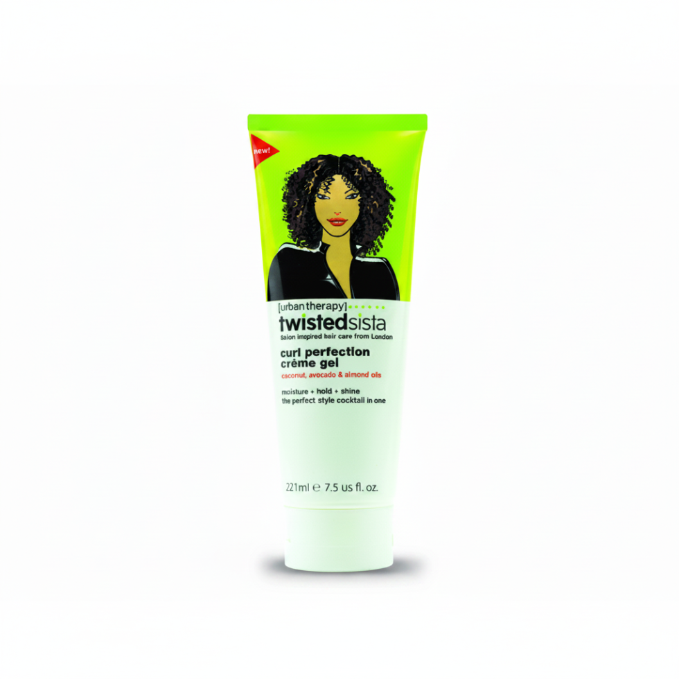 twisted sista curl perfection cream gel define hydrate natural curls frizz control soft shiny hair styling
