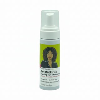 twisted sista foaming curl mousse define nourish frizz control soft bouncy natural curly hair styling foam
