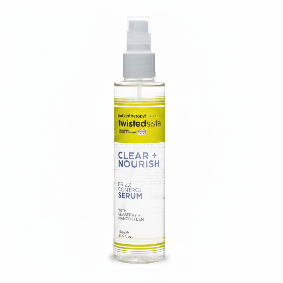 twisted sista frizz control serum smooth shine tame flyaways lightweight hair care frizz free shiny hair