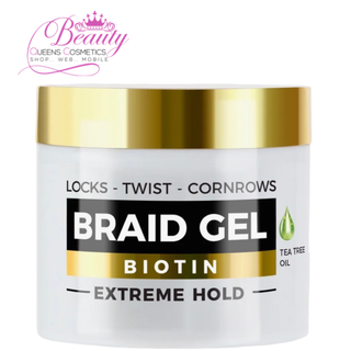 TYCHE Braid & Lock Gel with Biotin & Tea Tree Oil