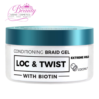 TYCHE Conditioning Braid Gel – Loc & Twist 300ml | Extreme Hold with Biotin