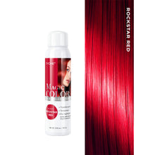 tyche hair color spray hlts07 rockstar red temporary instant red hair spray for bold party styling and washable hair color transformation