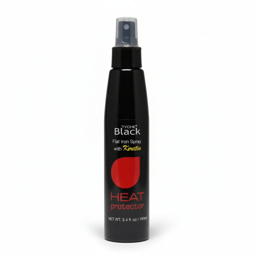 tyche keratin heat protector 250ml heat defense spray for smooth shiny hair