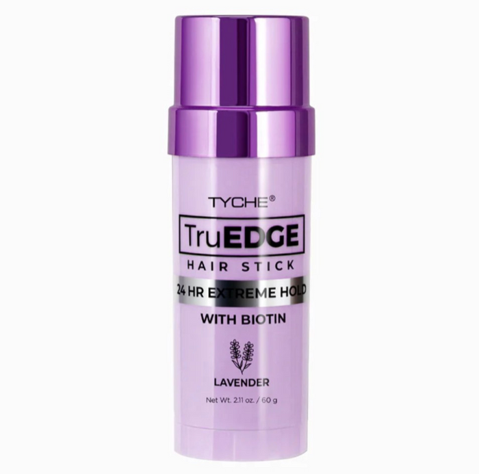 TYCHE TruEDGE Hair Stick Lavender 60g | 24HR Extreme Hold with Biotin