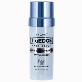 Tyche truedge hair stick rosemary mint 60g 24hr extreme hold biotin edge control stick for smoothing flyaways sleek hair styling
