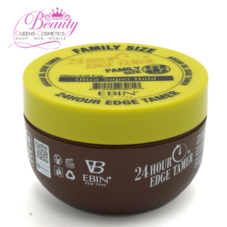 Ebin Argan Oil 24 Hour Edge Tamer Family Size | Ultra & Extreme Hold