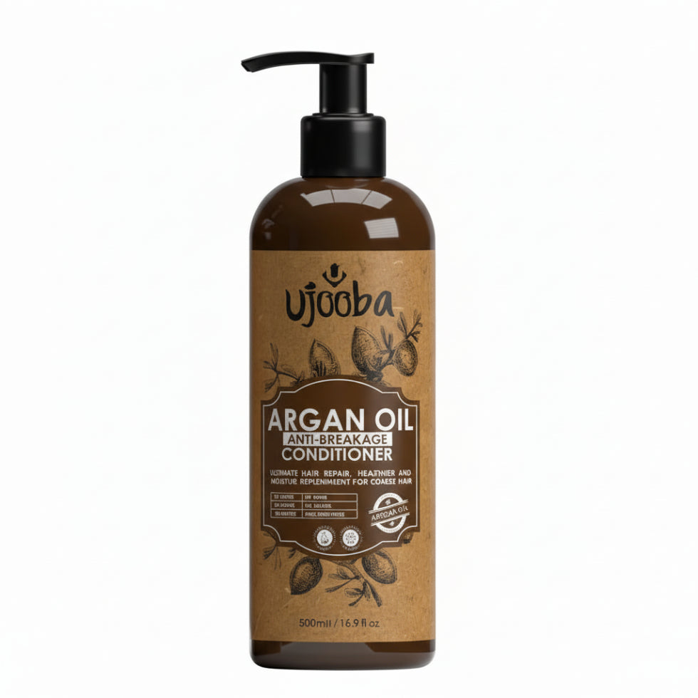 Ujooba Argan Oil Anti Breakage Conditioner 500ml for smooth strong shiny hair