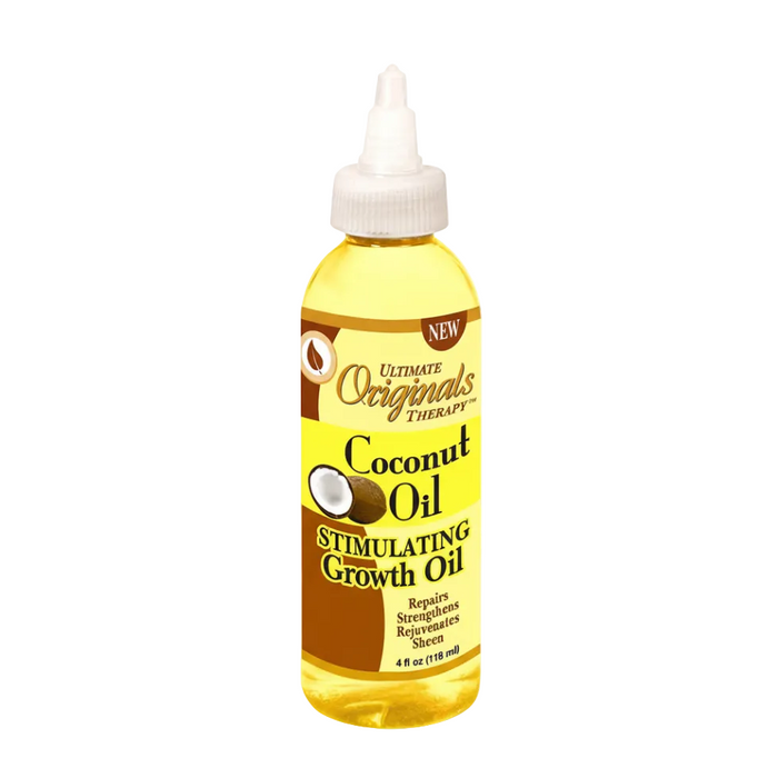 ultimate originals coconut oil growth oil for hair repair strength shine and scalp nourishment