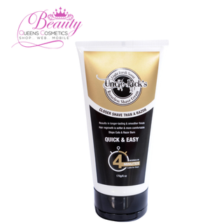Uncle Jack’s Hair Removal Lotion 170g | Razorless Cream Shave