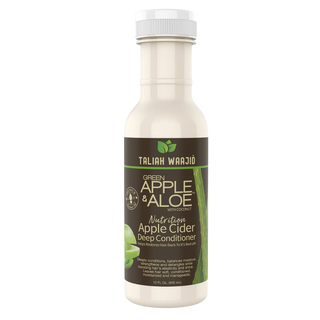 taliah waajid green apple aloe apple cider deep conditioner nourish restore hair 12oz