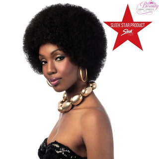 Sleek Synthetic Wig - Big Afro