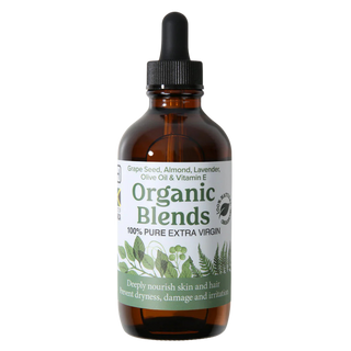 Organic Blends Cold Pressed Hair & Body Oil 4oz