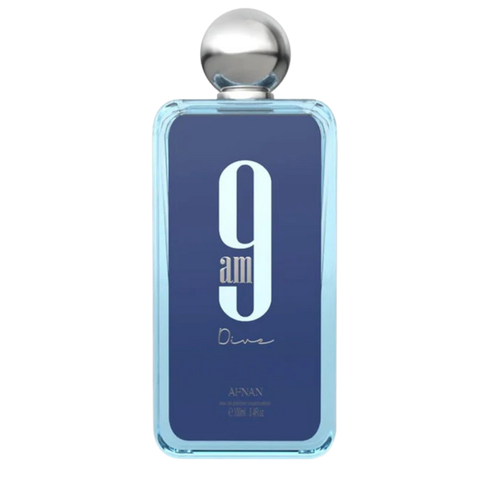 9AM Dive Eau de Parfum by Afnan for Men– 100ml  Fresh Aquatic & Citrus Perfume