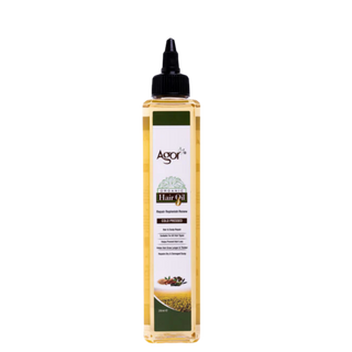 Agor Organic Hair Oil Cold Pressed 250ml | Repair, Strengthen & Stimulate Hair Growth