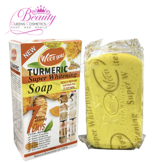 Veet Gold Turmeric Super Whitening Soap 250g – Brightening & Nourishing Bar