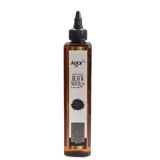 Agor Organic Black Seed Oil 250ml | Cold Pressed Nigella Sativa Hair & Skin Oil