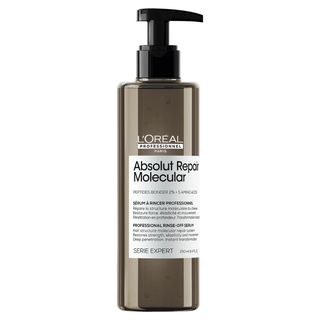 LOréal Professionnel Absolut Repair Molecular Rinse Off Serum 250ml for damaged hair repair and softness
