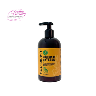 Rosemary Wild Growth Strengthening Conditioner with Mint & Amla - For Strengthened, Nourished Hair, 12 fl oz / 355 ml
