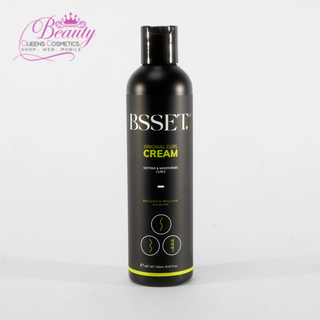 BSSET Original Curl Cream 250ml – Softens, Moisturizes & Defines Curls for Wavy, Curly & Coily Hair