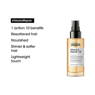 L'Oréal Professionnel Absolut Repair 10-in-1 Oil 90ml | Repair, Shine & Heat Protection