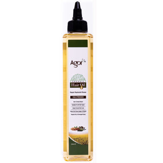 Agor Organic Cold Pressed Hair Oil-250 ml