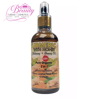 Soft 7 Turmeric & Honey Whitening Oil 100ml – Daily Skin Brightening & Glow