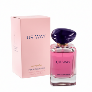 Ur Way Eau de Parfum 100ml elegant floral woody women perfume bottle by Fragrance World
