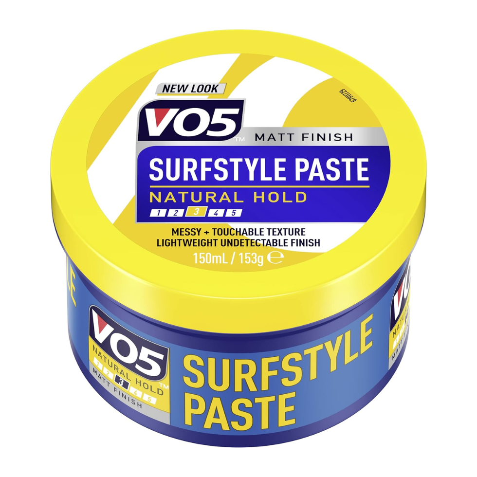 VO5 surfstyle hair paste 150ml for natural hold messy textured matte finish hairstyle