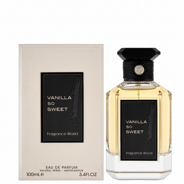 Vanilla So Sweet EDP 100ml | Fragrance World Oriental Unisex Vanilla Perfume