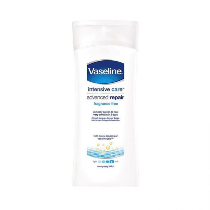 Vaseline Advanced Repair Body Lotion 200ml for soft smooth deeply hydrated skin