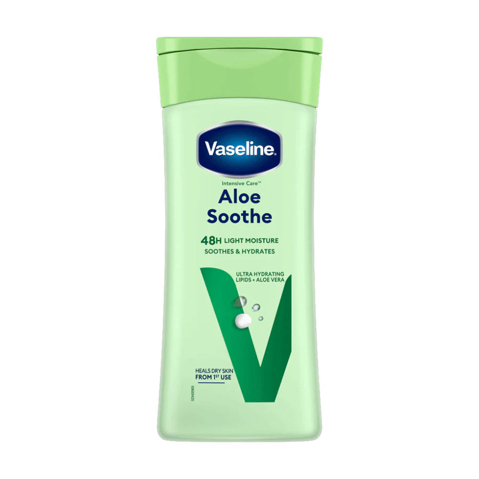 vaseline aloe soothe lotion 200ml hydrating body lotion aloe vera for soft smooth refreshed skin care