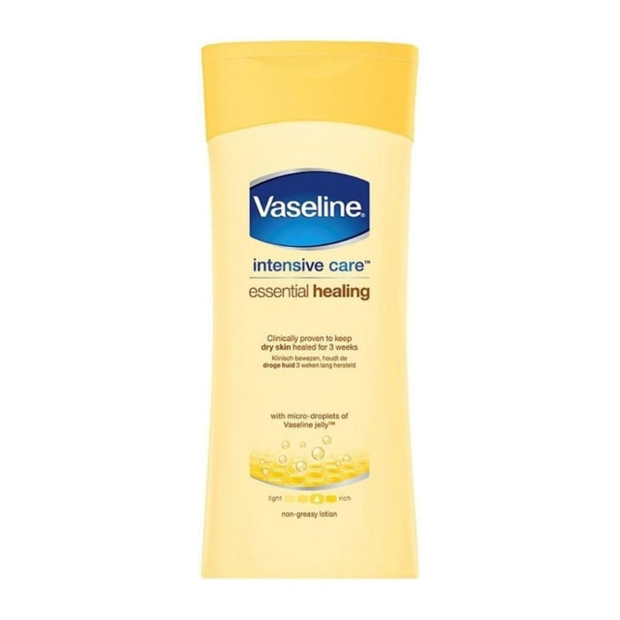 Vaseline Essential Healing Body Lotion 200ml for soft smooth deeply hydrated skin
