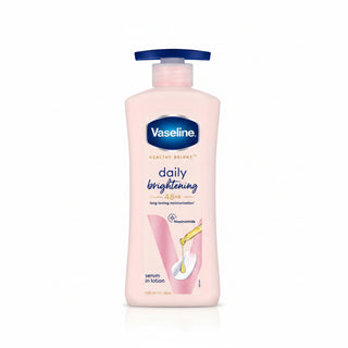 vaseline healthy bright lotion 600ml vitamin b3 brightening moisturizer for glowing radiant smooth skin care routine