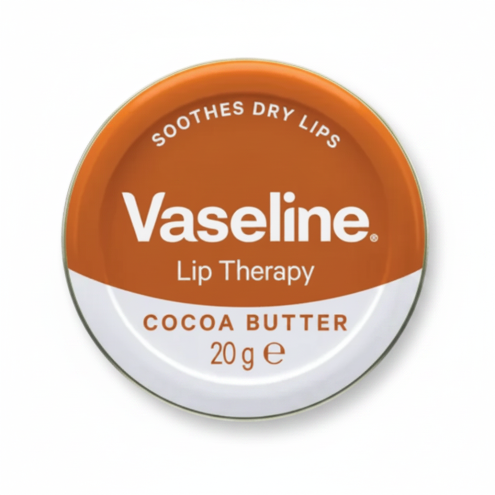 vaseline lip therapy cocoa butter 20g nourishing lip balm for dry chapped lips soft smooth care