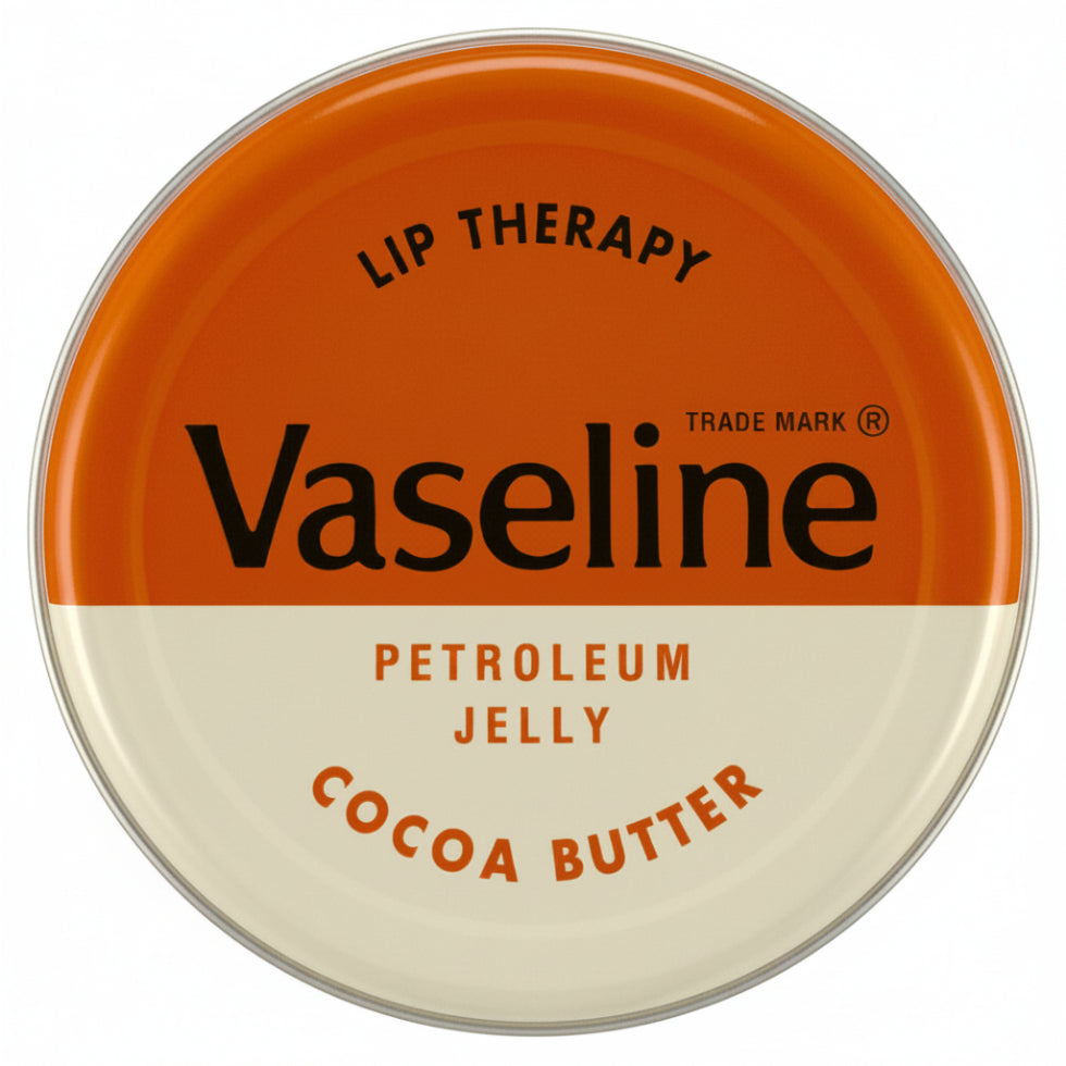 Vaseline Lip Therapy Cocoa Butter 20g for soft smooth moisturized healthy lips
