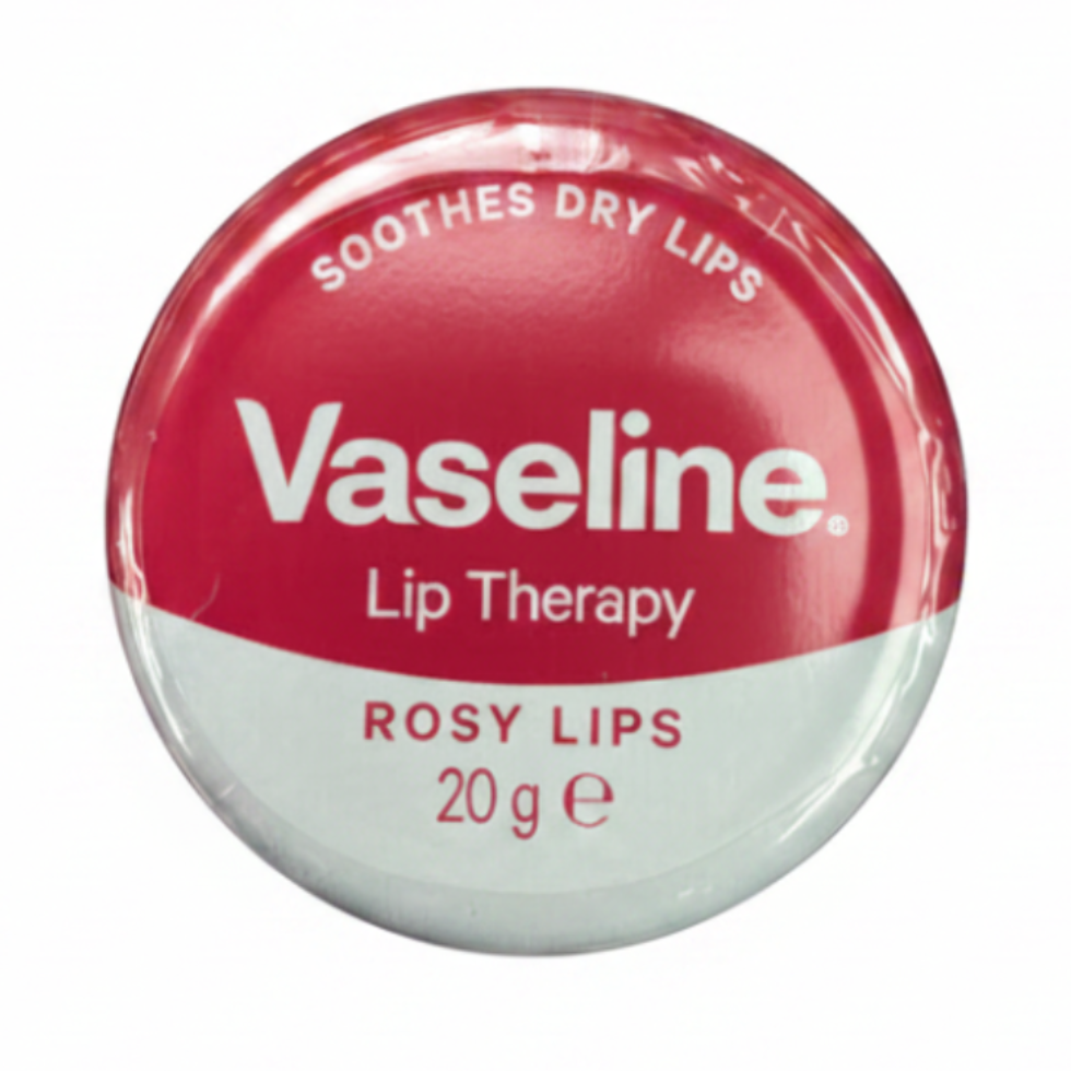 vaseline lip therapy rosy lips 20g hydrating lip balm with pink tint for soft smooth lips
