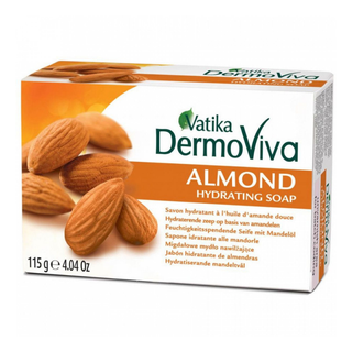 vatika almond hydrating soap 115g moisturizing soft smooth skin herbal skincare soap body cleanser