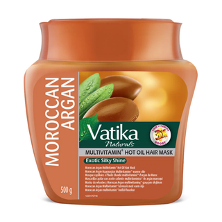 Vatika argan hair mask 500ml for deep hydration repair and silky smooth shiny healthy hair