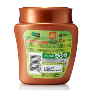 Vatika argan hair mask 500ml for deep hydration repair and silky smooth shiny healthy hair