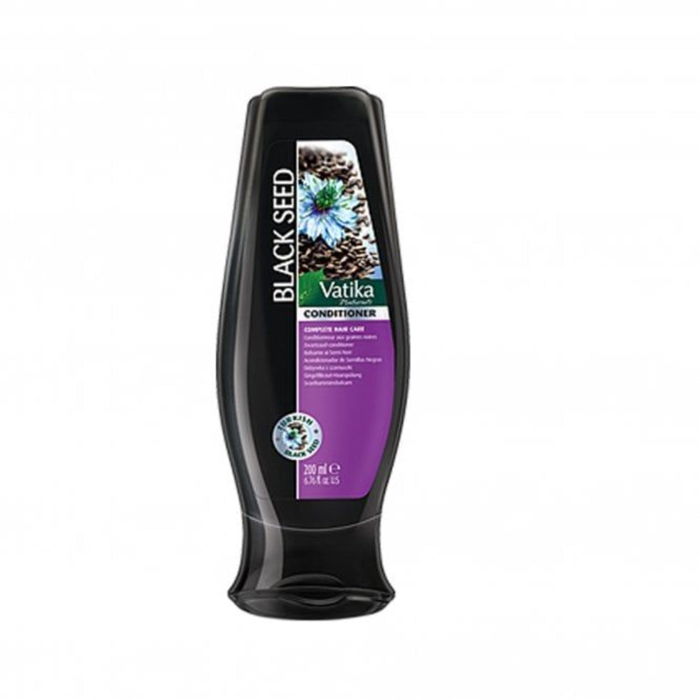 Vatika black seed conditioner 200ml for strong smooth shiny healthy hair and hair fall control