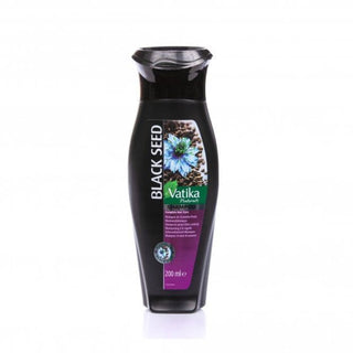 Vatika black seed shampoo 200ml for strong smooth shiny healthy hair and hair fall control