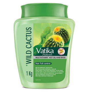Vatika cactus hair mask for hair fall control deep nourishment soft shiny healthy hair