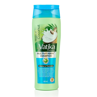 Vatika coconut multivitamin shampoo 400ml for soft smooth shiny hydrated healthy hair