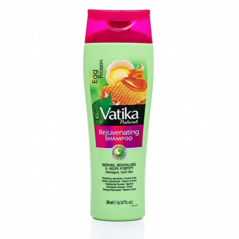 Vatika rejuvenating shampoo 200ml for strong smooth shiny healthy repaired hair