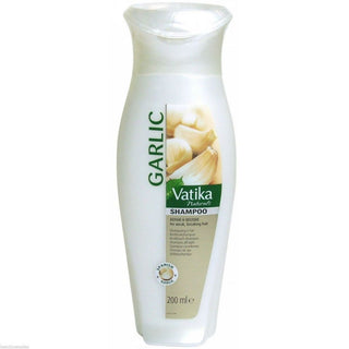 Vatika garlic repair restore shampoo 200ml for strong smooth shiny healthy repaired hair