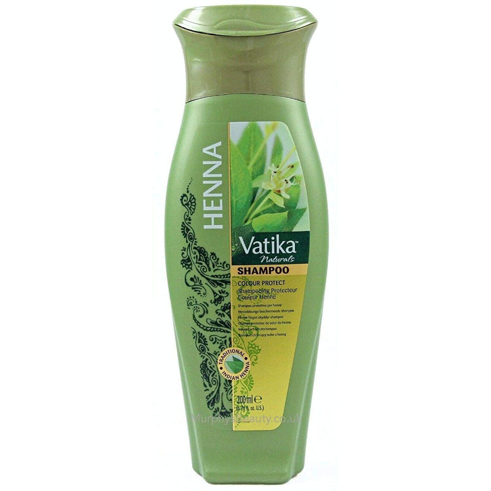 Vatika henna shampoo 200ml for strong smooth shiny healthy nourished hair
