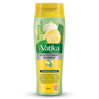 Vatika lemon multivitamin shampoo for dandruff control fresh clean shiny healthy hair