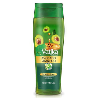 Vatika Naturals avocado oil shampoo 425ml for detoxifying scalp and nourishing smooth healthy hair